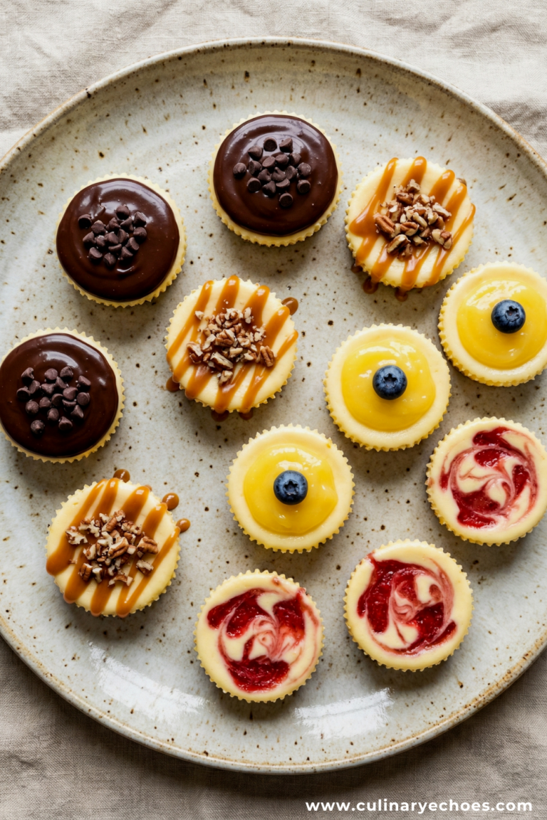 Delicious & Easy Mini Cheesecakes