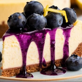 Delicious Lemon Blueberry Cheesecake Recipe