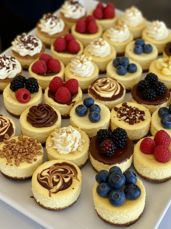 Mini cheesecakes