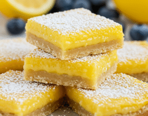 Deliciously Tangy Gluten Free Lemon Bars Recipe