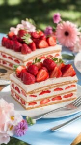 Cool Down with Our No-Bake Strawberry Icebox Cake!