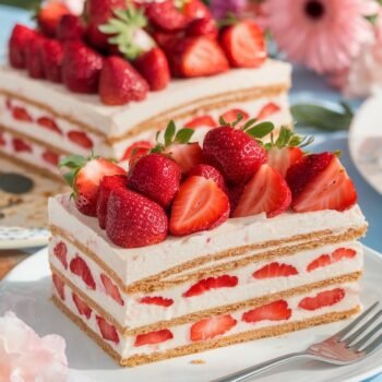 Cool Down with Our No-Bake Strawberry Icebox Cake!