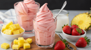 The Most Delicious Strawberry Dole Whip