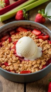 Strawberry Rhubarb Crisp